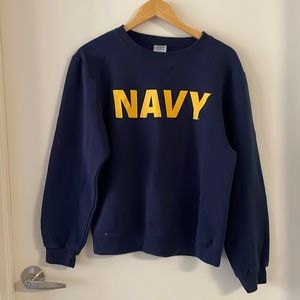 Navy Navy Blue Sweatshirt size:S